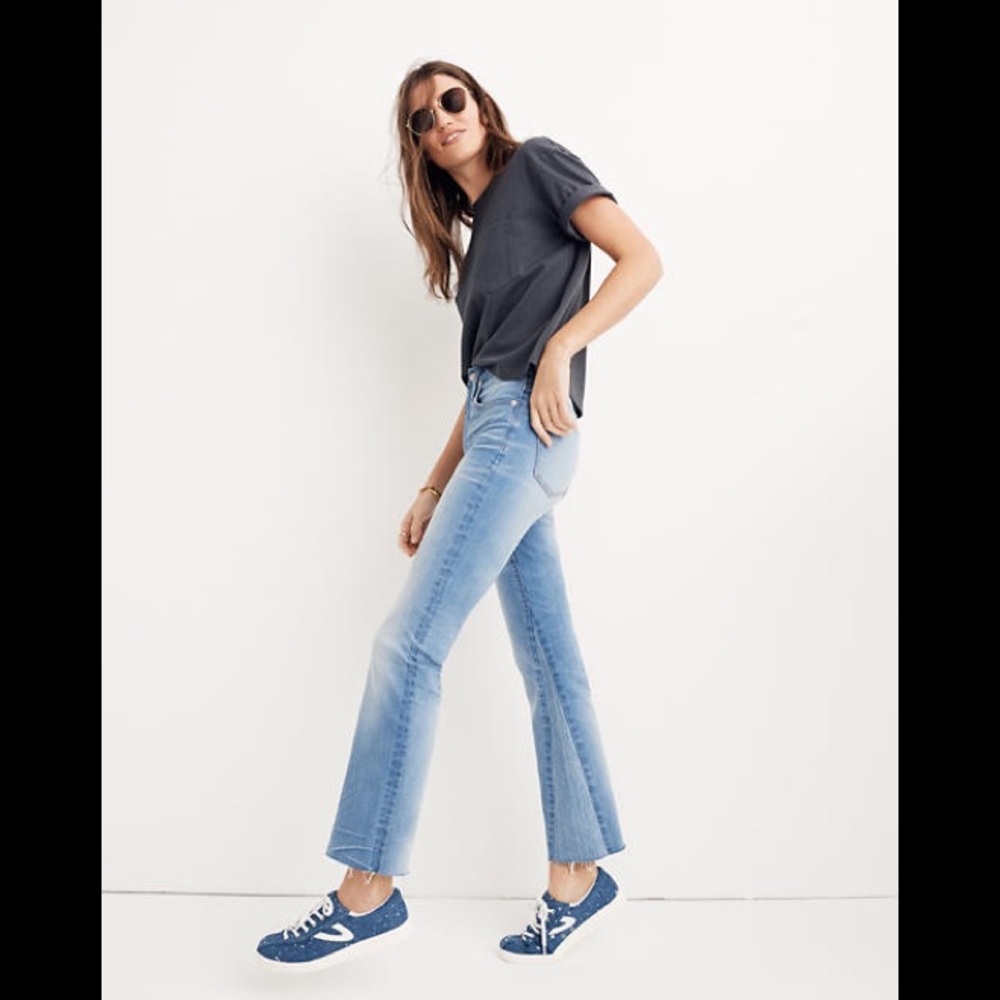 Madewell Cali Demi Boot jeans
